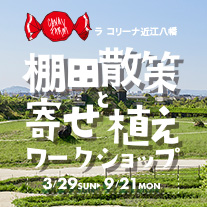 ラ コリーナ棚田散策と寄せ植えワークショップ